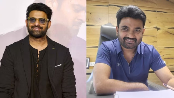 Pan India Star Prabhas And Maruthi Combo Film Poster Leaked Check Details Pan India Star Prabhas And Maruthi Combo Film Poster Leaked Check Details