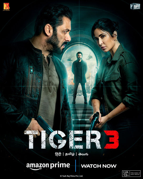 Salman Khan Starrer Tiger 3 Movie OTT Streaming Started on Amazon Prime Salman Khan Starrer Tiger 3 Movie OTT Streaming Started on Amazon Prime