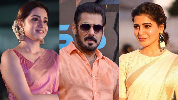Is Samantha Ruth Prabhu replaced with Trisha in Salman Khan and Karan Johars The Bull movie