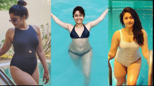 Heroine Poonam Bajwa Stunning Bikini Look Photos Goes Viral 