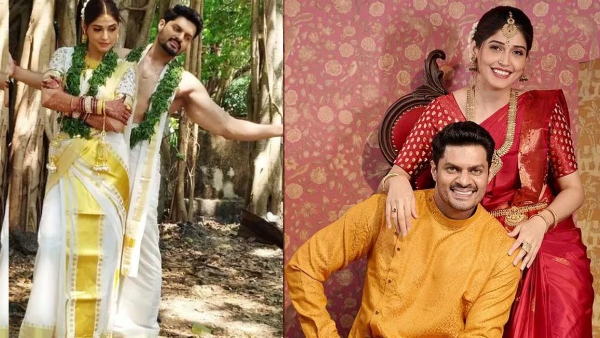 Raviteja Villain Akas Hero Sudev Nair Marriages Amardeep Kaur And Video Goes Viral