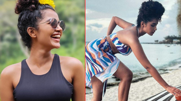 Tillu Square Heroine Anupama Parameswaran Enjoys Her Birthday in Beach Video Goes Viral