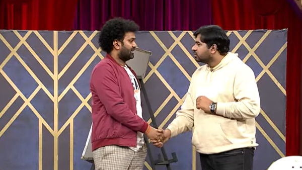 Bullet Bhaskar Funny Comments on Sudigali Sudheer in Extra Jabardasth Show Bullet Bhaskar Funny Comments on Sudigali Sudheer in Extra Jabardasth Show