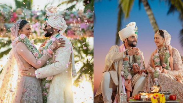 First photo of Rakul Preet Singh Wedding With Jackky Bhagnani Trenidng in Social Media