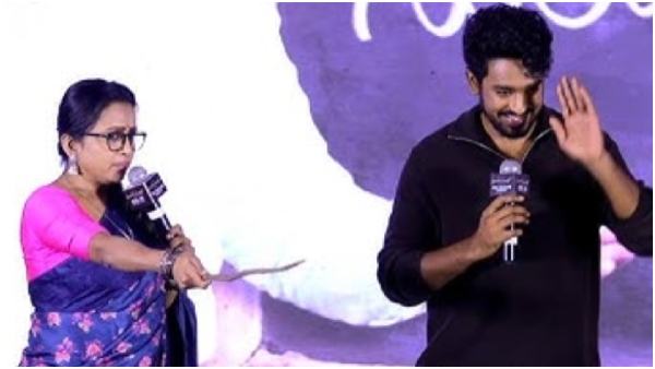 Anchor Suma kanakala Fires on Her Son Roshan Kanakala Check Details 