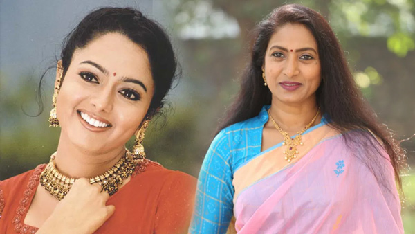 Senior Heroine Aamani Comments On Soundarya De Glamour Roles