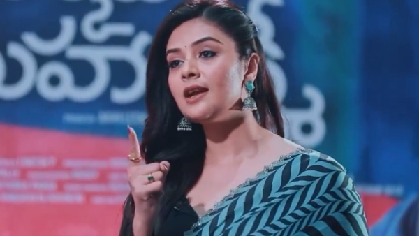 Anchor Sreemukhi slaps Young Hero Parvateesam at Market Mahalakshmi Promotions Anchor Sreemukhi slaps Young Hero Parvateesam at Market Mahalakshmi Promotions