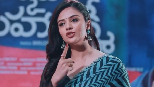 Anchor Sreemukhi slaps Young Hero Parvateesam at Market Mahalakshmi Promotions Anchor Sreemukhi slaps Young Hero Parvateesam at Market Mahalakshmi Promotions