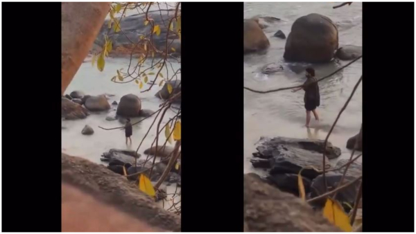 Jr NTR Look Video Leaked From Devara Movie Sets