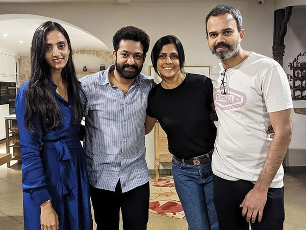 Jr NTR Met Prashanth Neel and Rishab Shetty At private event in Bangalore