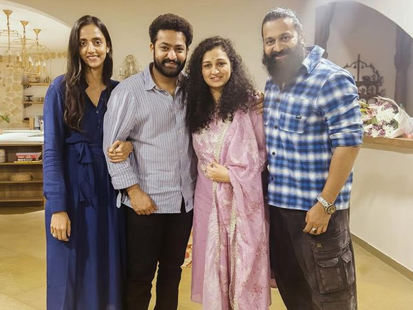 Jr NTR Met Prashanth Neel and Rishab Shetty At private event in Bangalore