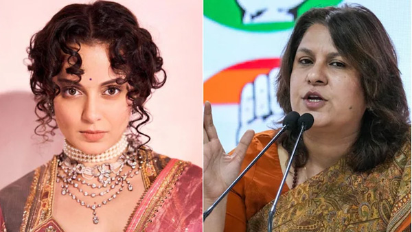 Kangana Ranaut befitting Response to Congress Social media Chairperson Supriya Shrirnate over Rajjo poster
