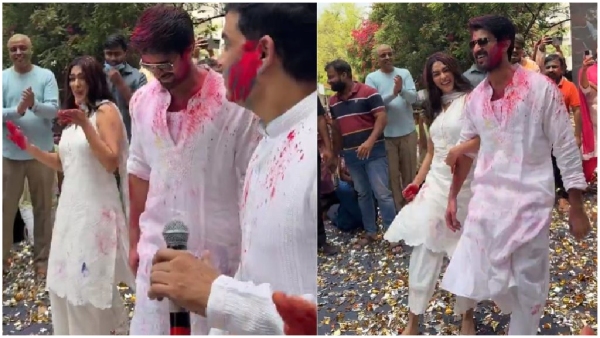 Hero Vijay Devarakonda Holi Celebrations With new heroine Check Details