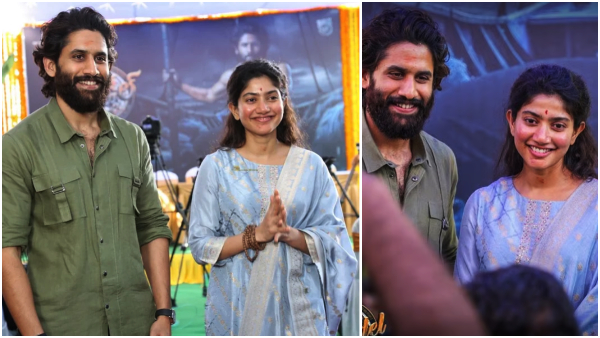 Naga Chaitanya and Sai Pallavi Without Makeup Looks In Thandel Movie