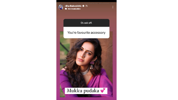 Mega Daughter Niharika Konidela Gives Her New Tamil Film Update