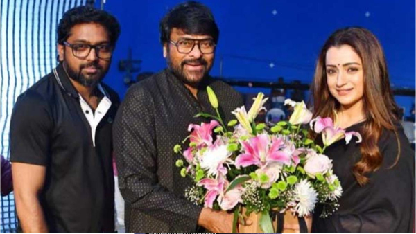 Megastar Chiranjeevi Sent A Special Variety Gift to Heroine Trisha Full Details Here Megastar Chiranjeevi Sent A Special Variety Gift to Heroine Trisha Full Details Here