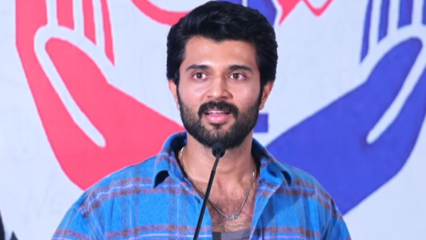 Vijay Devarakonda in Family Star Avatar at TFJA Event Check Details
