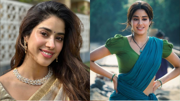 Is Janhvi Kapoor Can not stop her Adorable feeling on Jr NTR s Dedication at Devara Shoot