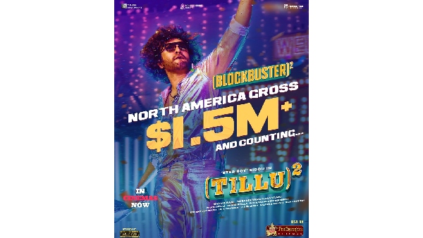 Tillu Square Movie Crossed 1 5 Million Dollar Mark in USA