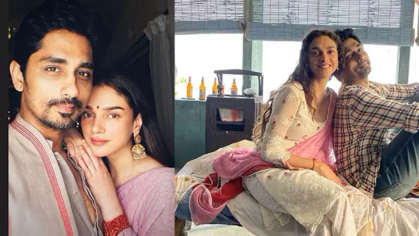 Hero Siddarth tying the Knot to Actress Aditi Rao Hydari at Wanaparthy Temple of Telangana Hero Siddarth tying the Knot to Actress Aditi Rao Hydari at Wanaparthy Temple of Telangana