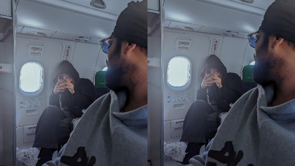 Kalki Ad 2898 Prabhas relationship with Heroine Dishapatani on flight journey pic goes viral