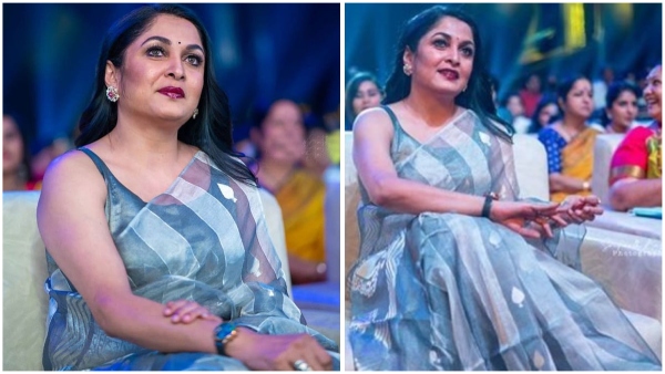 Senior Heroine Ramya Krishnan Stunning Looking Photos Viral
