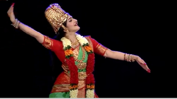 Sreeleela Stunning Dance Performance as Godha Devi at Samatha Kumb 2024