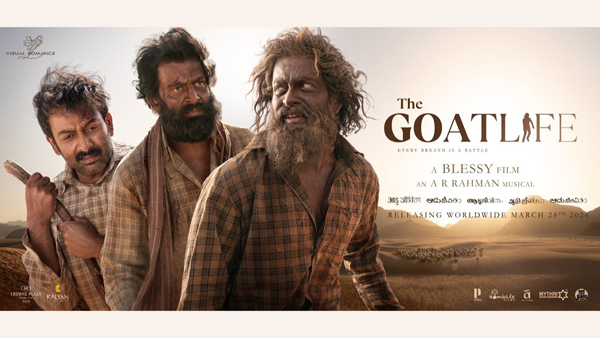 The The The GOAT Life Movie Review in Telugu  Prithviraj Sukumaran s one Man Show In Aadujeevitham