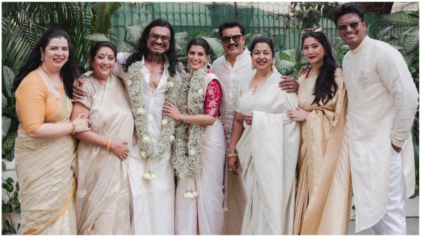 Tollywood Actress Varalaxmi Sharat Kumar engagement Photos Goes Viral Check Details