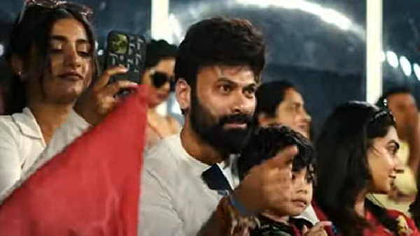 Actress Meena Looks Fabulous With Venkatesh at Telugu Warriors Kerala Strikers Match of CCL 2024 Actress Meena Looks Fabulous With Venkatesh at Telugu Warriors Kerala Strikers Match of CCL 2024