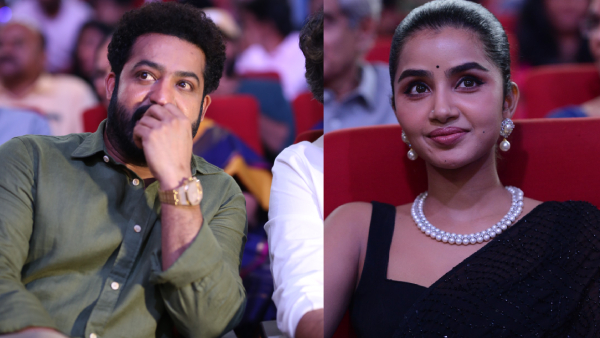 Anupama Parameshwaran gets bitter Experience from Jr NTR fans at Tillu Square success meet Anupama Parameshwaran gets bitter Experience from Jr NTR fans at Tillu Square success meet