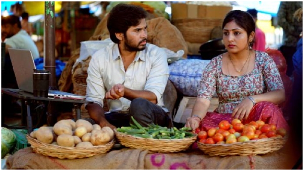 Market Mahalakshmi Review and Rating  Simple Love story with family Emtions