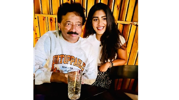 Actress Surekha Vani Daughter Supritha Shares Ram Gopal Varma Pics in Instagram
