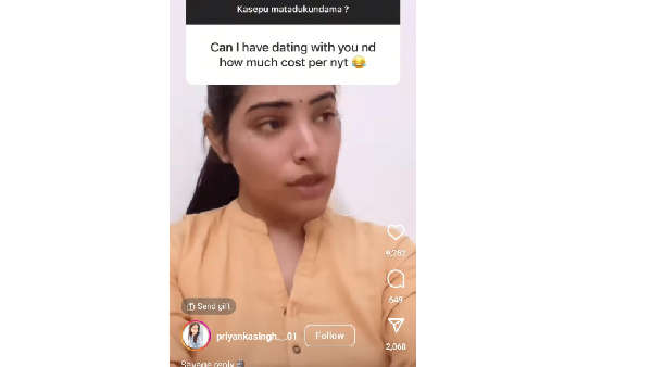 Jabardasth Fame Priyanka Singh Gives Strong Counter To Netizen