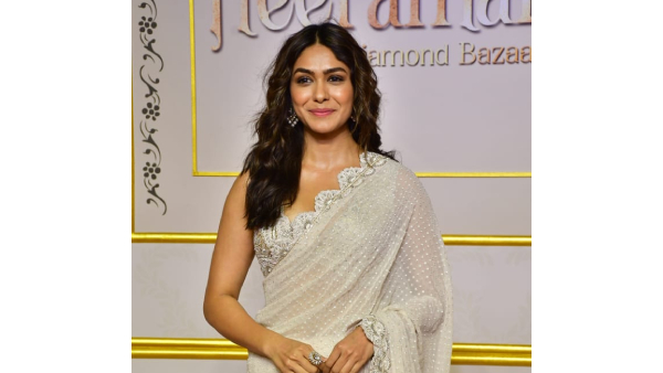 Mrunal Thakur seen with Mysterious Boyfriend at Heeramandi Special Screening in Mumbai