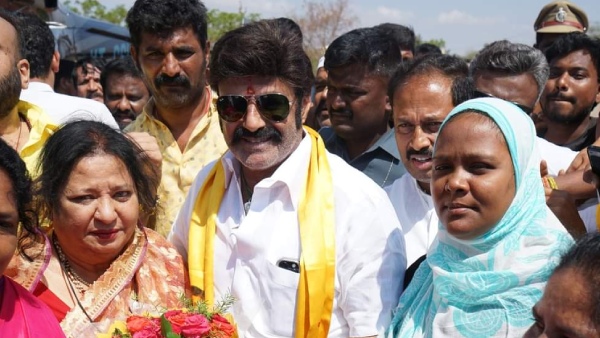 Nandamuri Balakrishna slapped fan at Hindupur Rally of Andhra Elections 2024