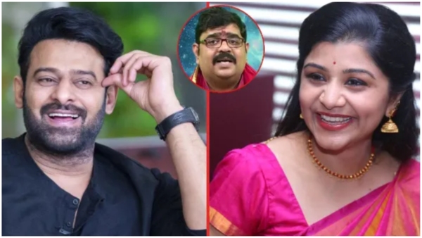 Controversial astrologer Venu Swamy and his wife veena srivani getting popularity by using Prabhas Name