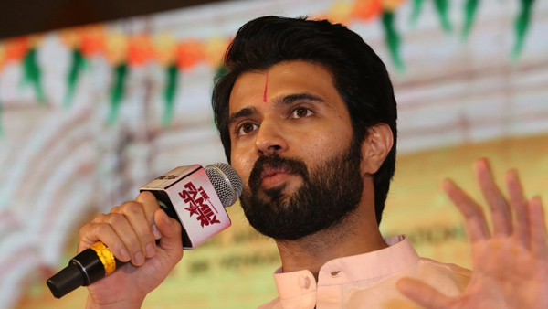 Vijay Deverakonda hillarious comments on his Attitude at The Famil Star Event Vijay Deverakonda hillarious comments on his Attitude at The Famil Star Event