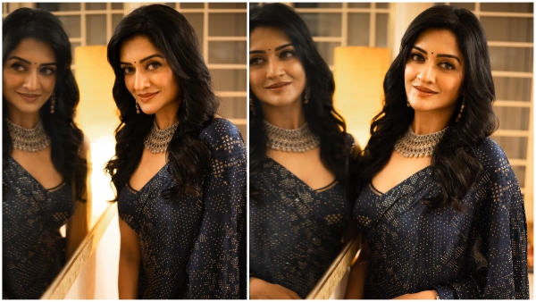 Tollywood Senior Heroine Vimala Raman Stunning Saree Look Photos Goes Viral