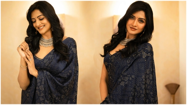 Tollywood Senior Heroine Vimala Raman Stunning Saree Look Photos Goes Viral