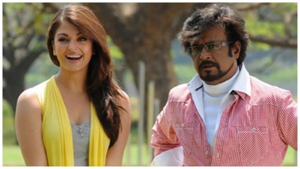 Rajinikanth funny speech about Aishwarya rai Bachchan during Robo Event