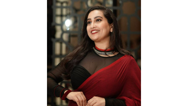 Cute Anchor Manjusha Beautiful Photos Viral In Social Media