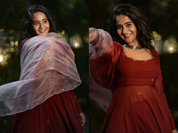 Bigg Boss Beauty Deepthi Sunaina Stunning Look Photos Goes Viral