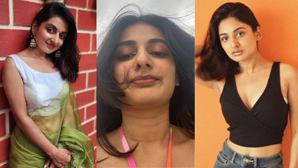 Drishyam Movie Cute Beauty Esther Anil Stunning Saree Look Photos Goes Viral