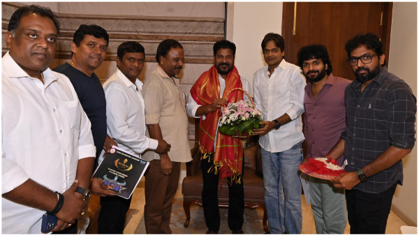 tollwood directors meet telangana cm revanth reddy for Inviting Directors Day Event