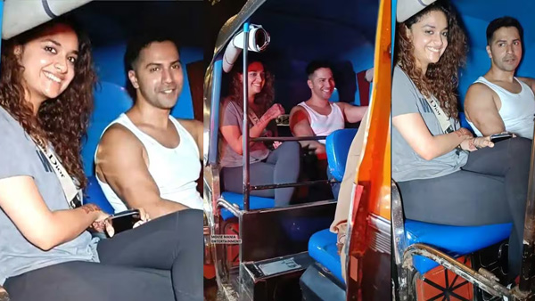 Keerthy Suresh ready to liplock with Varun Dhawan Keerthy Suresh ready to liplock with Varun Dhawan