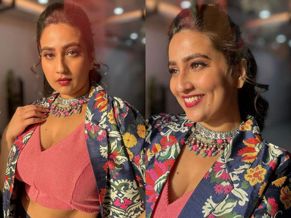 Anchor Manjusha Shares Beautiful Photos In Social Media