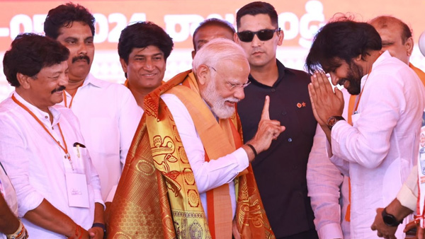 Narendra Modi Sweet Warning to Jana Sena Chief Pawan Kalyan