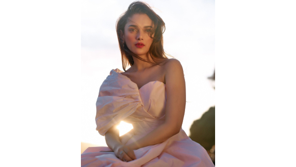 Aditi rao hydari Stunning look pink gown goes viral in