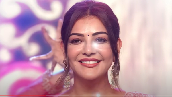 Satyabhama Fame Kajal Aggarwal graces for Dhee 17 Race to Finale show Satyabhama Fame Kajal Aggarwal graces for Dhee 17 Race to Finale show